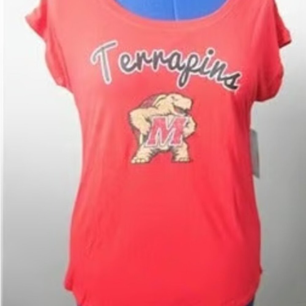Juniors Maryland Terrapins Red T-Shirt, XL